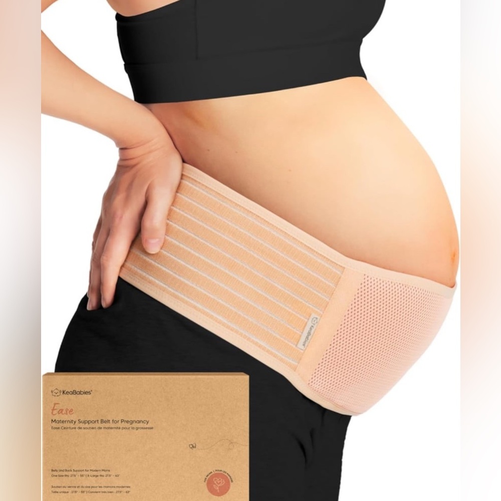 KeaBabies Maternity Belly Bands for Pregnant Women - Soft & Breathable Pregnancy